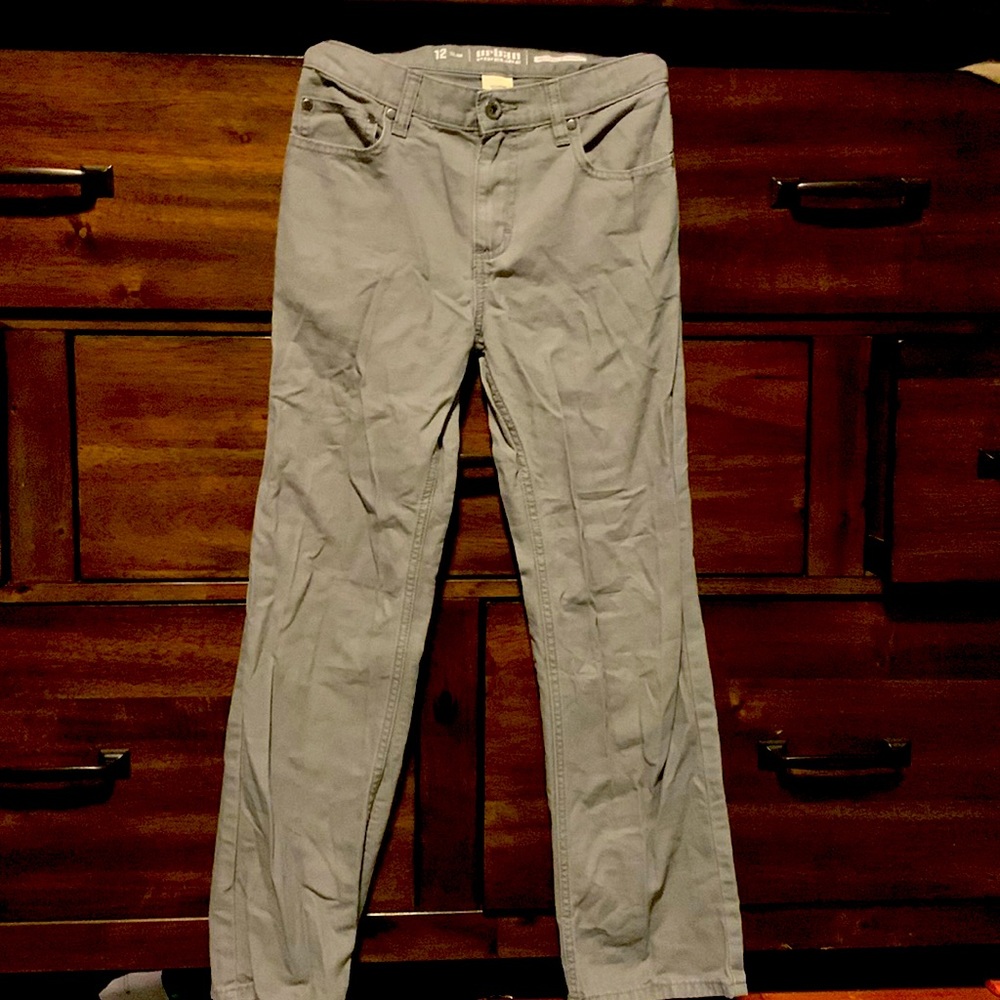 These are boys size 12 slim urban pipeline pants